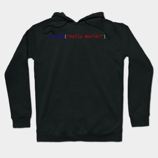 Phyton Hello World Hoodie